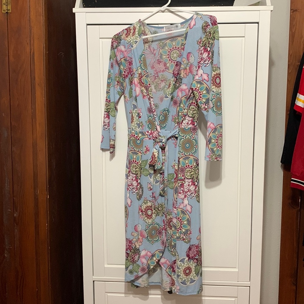 Kiki LaRue wrap dress 1xl